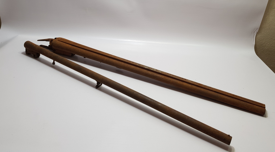 İKİ ADET ANTİKA TÜFEK NAMLUSU