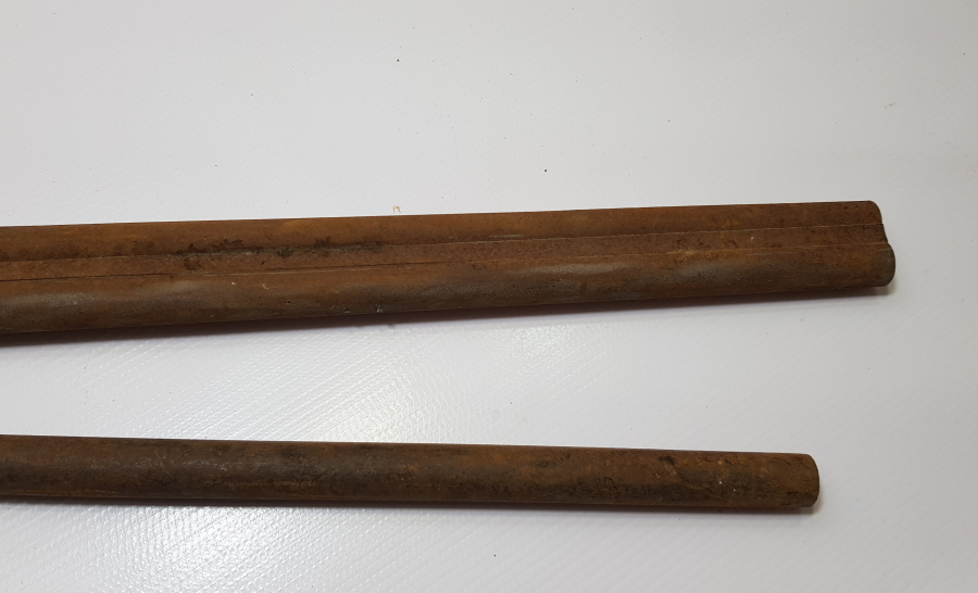 İKİ ADET ANTİKA TÜFEK NAMLUSU