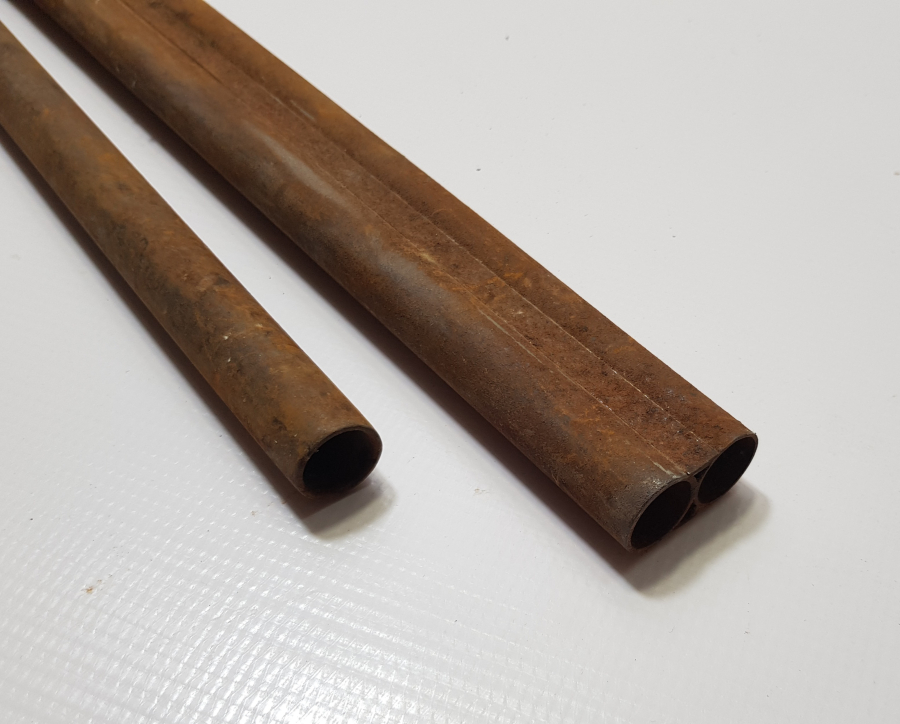 İKİ ADET ANTİKA TÜFEK NAMLUSU