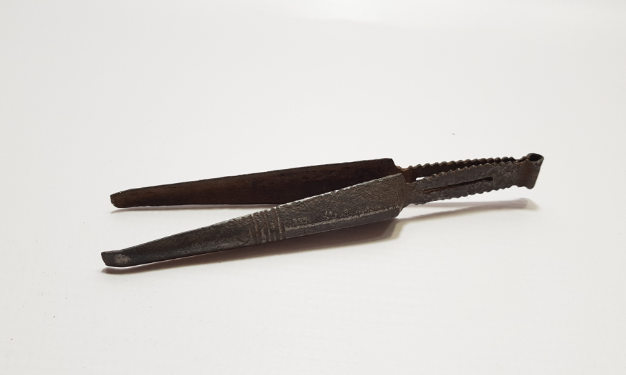 OSMANLI DÖNEMİ ÜZERİ İŞLEMELİ ÇOK NADİR NARGİLE KÖZ MAŞASI