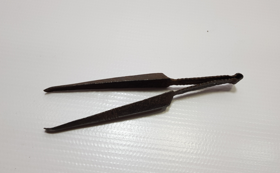 OSMANLI DÖNEMİ ÜZERİ İŞLEMELİ ÇOK NADİR NARGİLE KÖZ MAŞASI