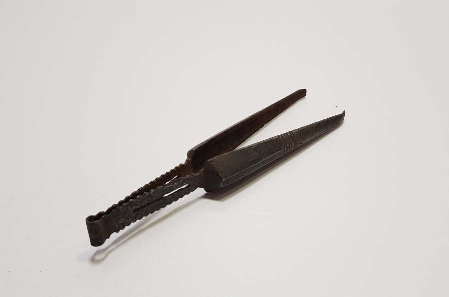 OSMANLI DÖNEMİ ÜZERİ İŞLEMELİ ÇOK NADİR NARGİLE KÖZ MAŞASI