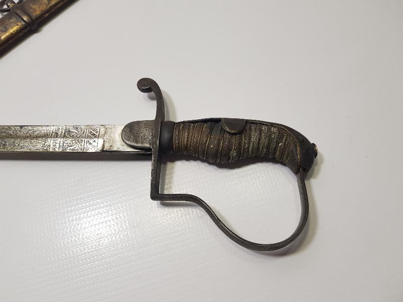 İGUANA DERİSİ SAPLI OSMANLI PAŞA KILICI