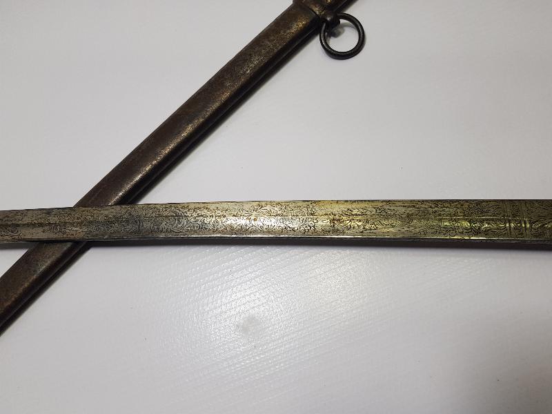 İGUANA DERİSİ SAPLI OSMANLI PAŞA KILICI