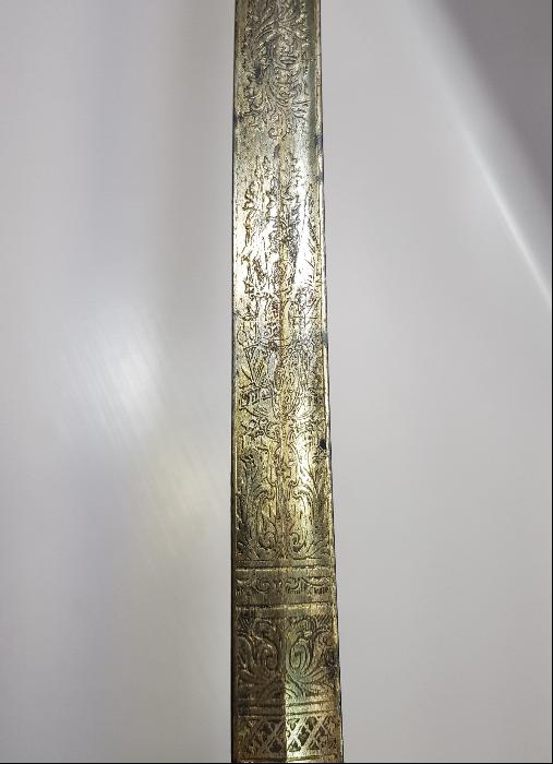 İGUANA DERİSİ SAPLI OSMANLI PAŞA KILICI