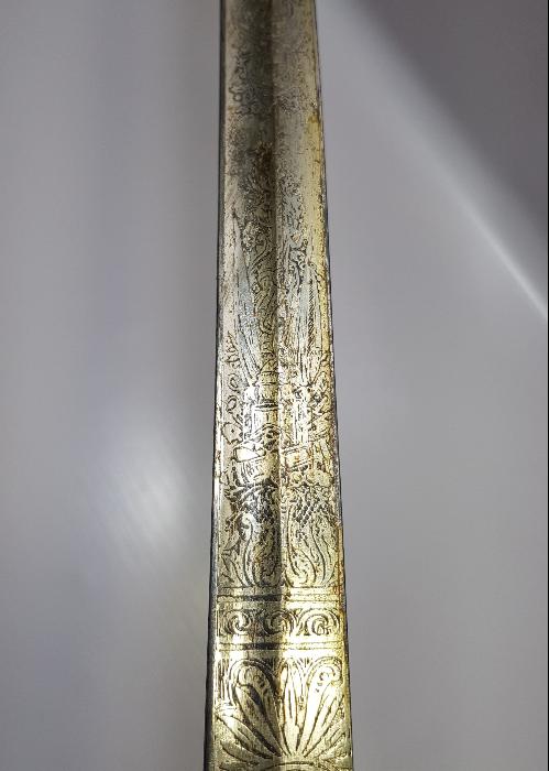 İGUANA DERİSİ SAPLI OSMANLI PAŞA KILICI