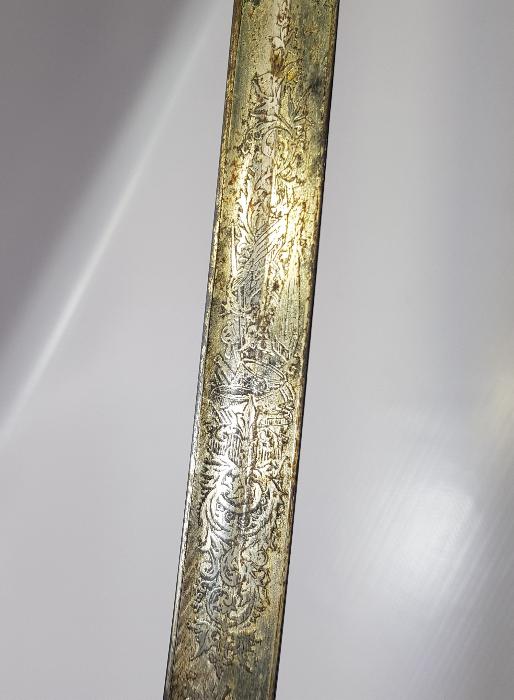 İGUANA DERİSİ SAPLI OSMANLI PAŞA KILICI