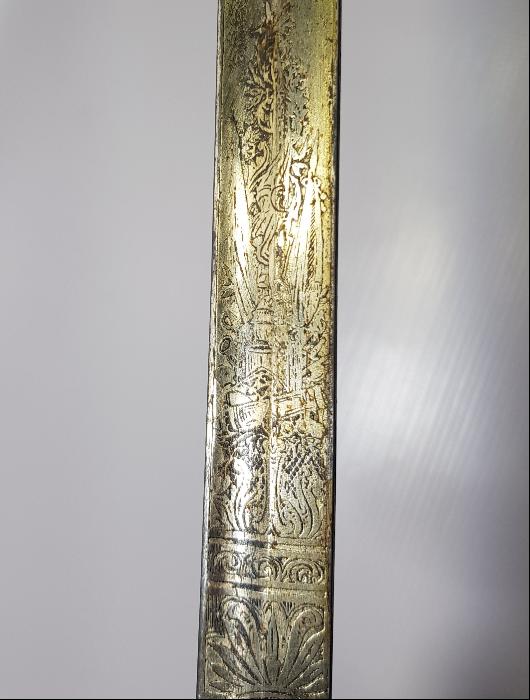 İGUANA DERİSİ SAPLI OSMANLI PAŞA KILICI