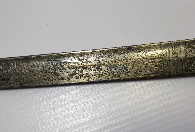 İGUANA DERİSİ SAPLI OSMANLI PAŞA KILICI