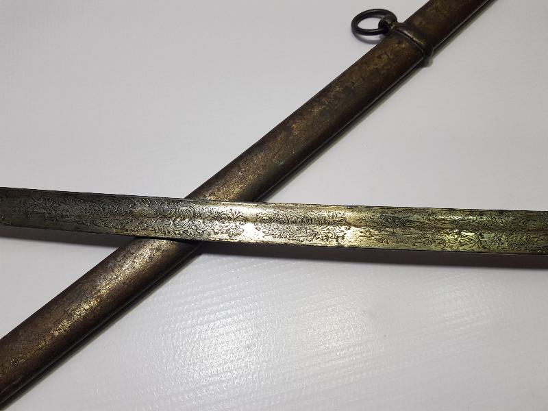 İGUANA DERİSİ SAPLI OSMANLI PAŞA KILICI