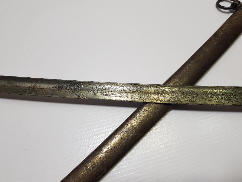 İGUANA DERİSİ SAPLI OSMANLI PAŞA KILICI