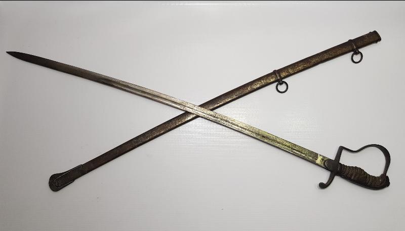 İGUANA DERİSİ SAPLI OSMANLI PAŞA KILICI