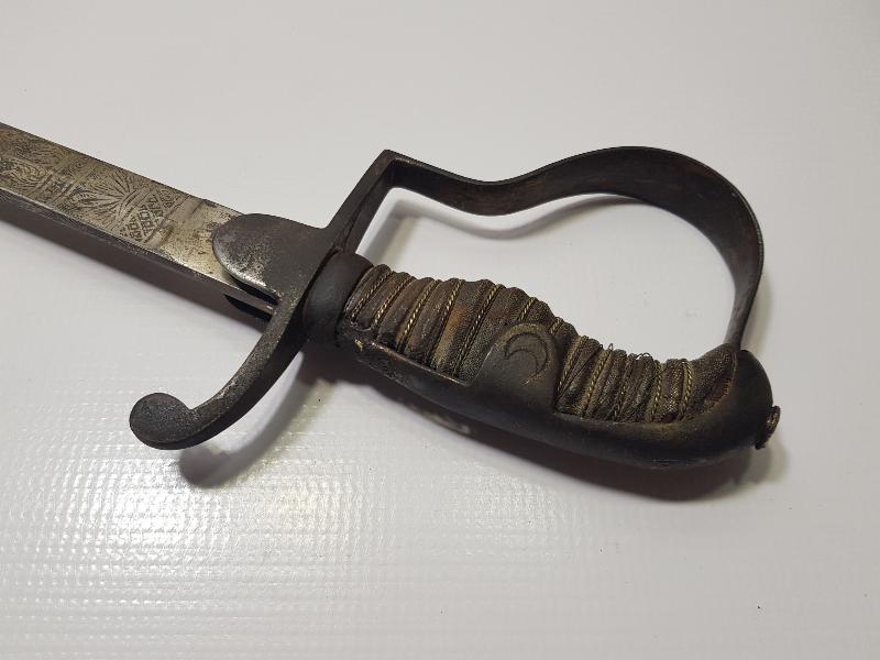 İGUANA DERİSİ SAPLI OSMANLI PAŞA KILICI