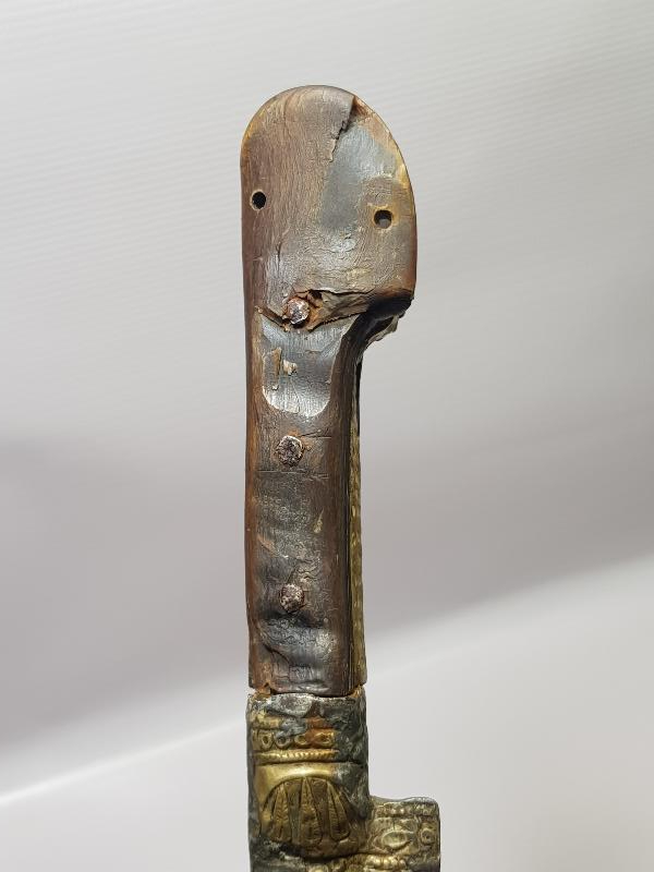 OSMANLI DÖNEMİ NAMLUSUNDA AYET YAZILI BALKAN TİPİ TÜRK YATAĞANI