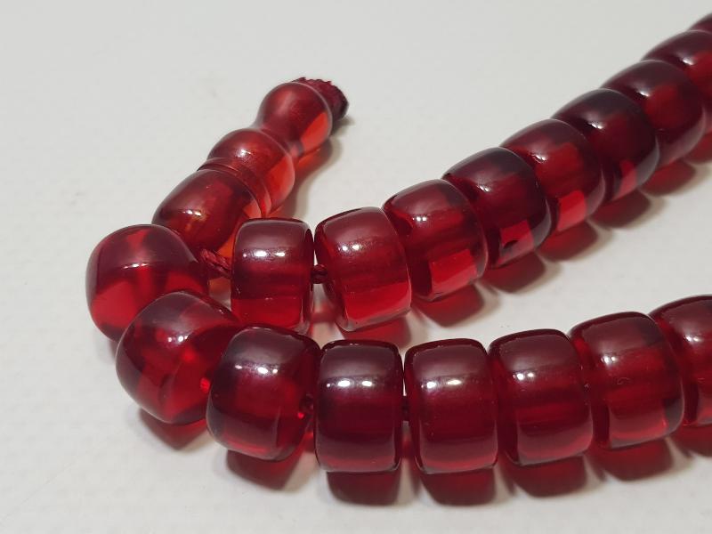 OSMANLI ATEŞ KEHRİBAR TESPİH