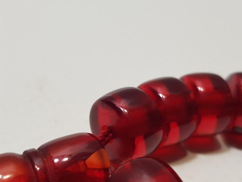 OSMANLI ATEŞ KEHRİBAR TESPİH