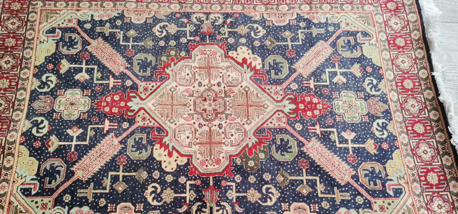 OSMANLI DÖNEMİ BÜYÜK BOY EL DOKUMA  KAYSERİ HALISI