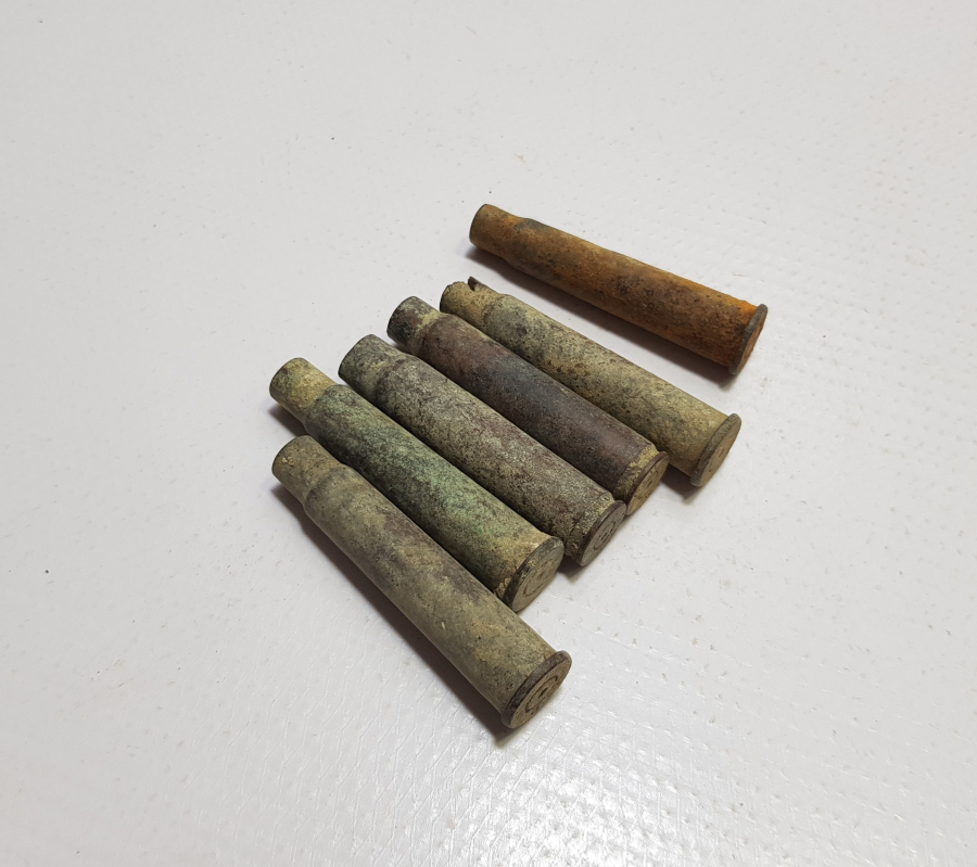 1. DÜNYA SAVAŞI DÖNEMİ ÇANAKKALE CEPHESİ OSMANLI MAVZER MERMİSİ KOVANI LOTU