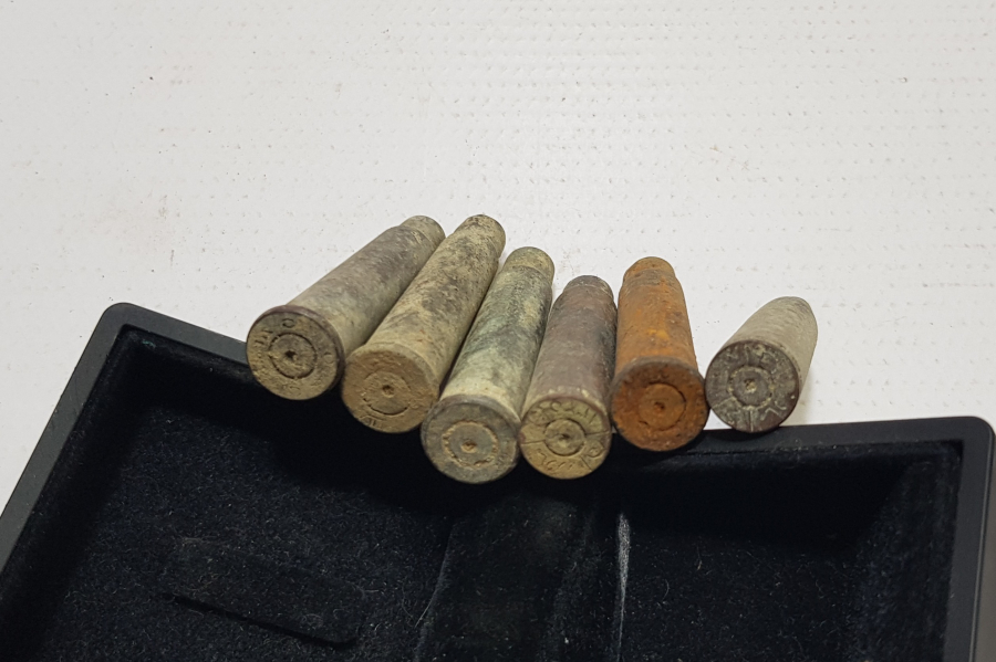 1. DÜNYA SAVAŞI DÖNEMİ ÇANAKKALE CEPHESİ OSMANLI MAVZER MERMİSİ KOVANI LOTU