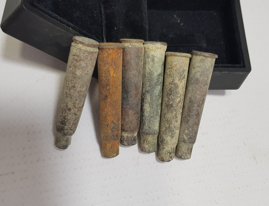 1. DÜNYA SAVAŞI DÖNEMİ ÇANAKKALE CEPHESİ OSMANLI MAVZER MERMİSİ KOVANI LOTU