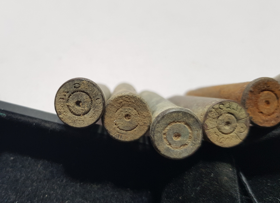 1. DÜNYA SAVAŞI DÖNEMİ ÇANAKKALE CEPHESİ OSMANLI MAVZER MERMİSİ KOVANI LOTU