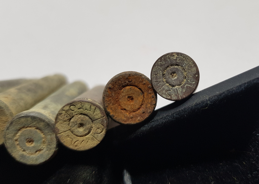 1. DÜNYA SAVAŞI DÖNEMİ ÇANAKKALE CEPHESİ OSMANLI MAVZER MERMİSİ KOVANI LOTU