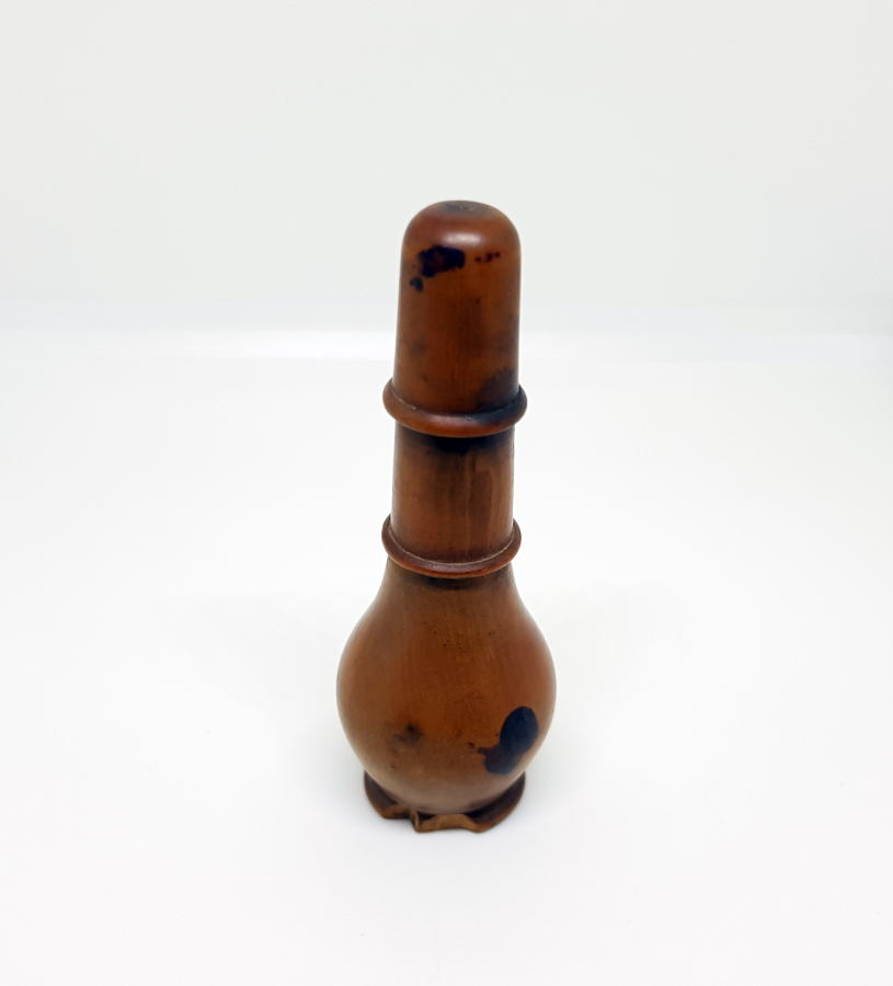 OSMANLI DÖNEMİ NADİR FORMDA MEVLEVİ SİKKELİ ŞİMŞİR KOKULUK