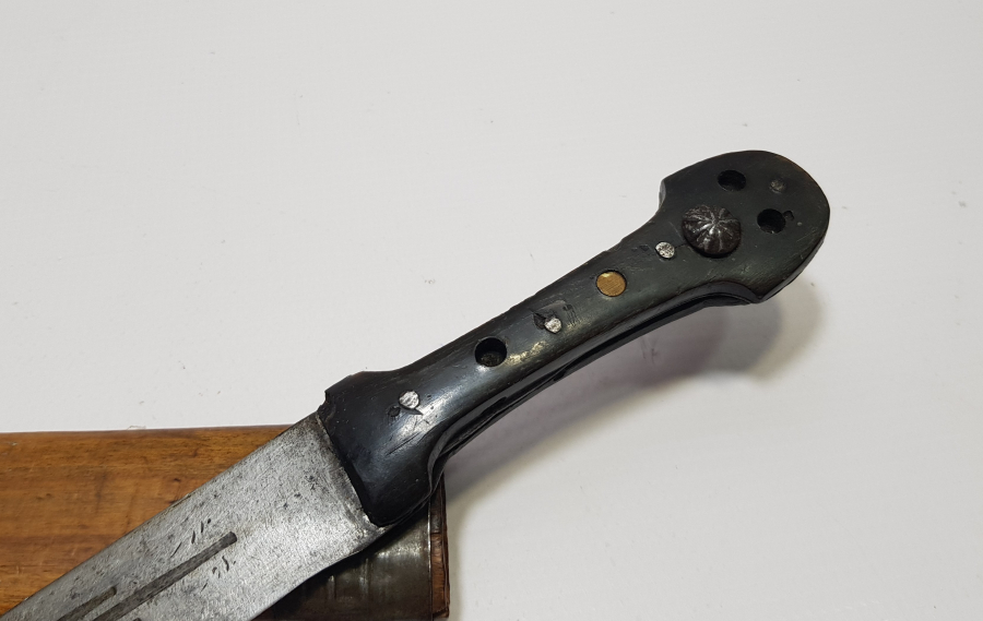 OSMANLI DÖNEMİ ÇİFTE BURSA DAMGALI REMZI USTA YAPIMI ÇOK NADİR BURSA KAMASI