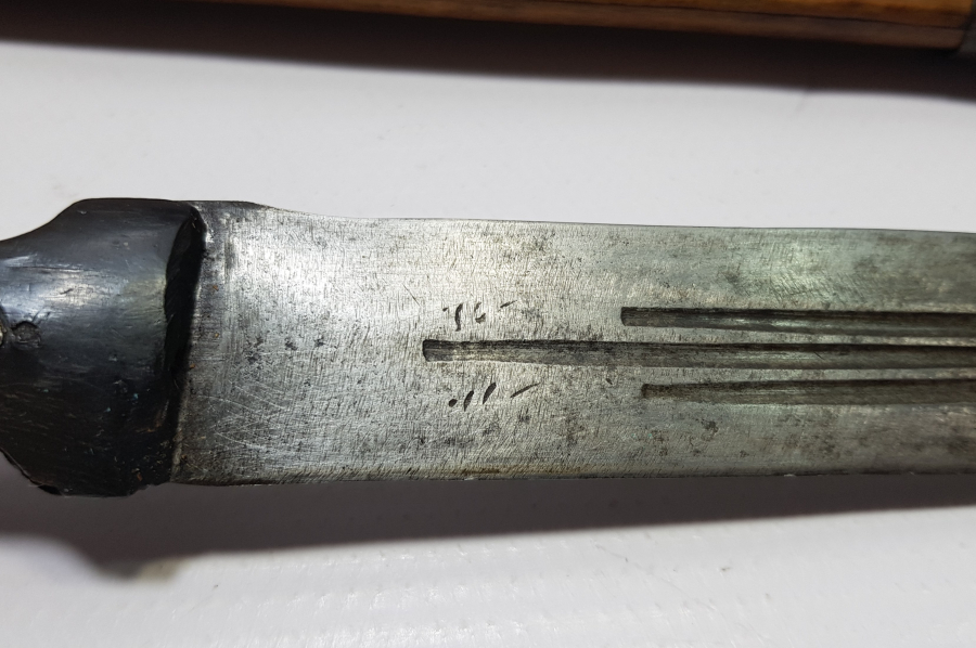 OSMANLI DÖNEMİ ÇİFTE BURSA DAMGALI REMZI USTA YAPIMI ÇOK NADİR BURSA KAMASI