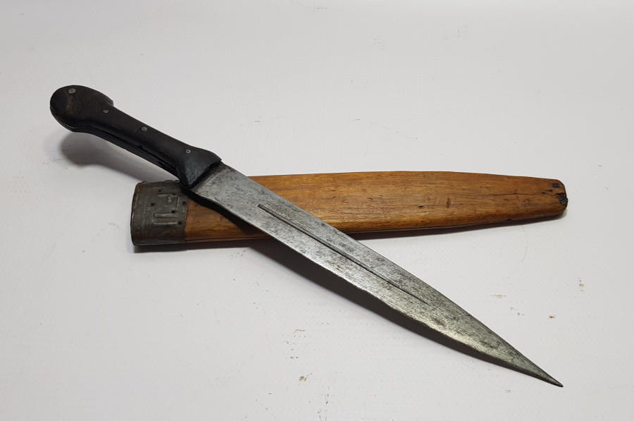 OSMANLI DÖNEMİ ÇİFTE BURSA DAMGALI REMZI USTA YAPIMI ÇOK NADİR BURSA KAMASI