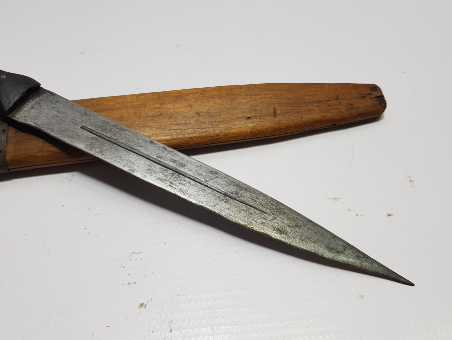 OSMANLI DÖNEMİ ÇİFTE BURSA DAMGALI REMZI USTA YAPIMI ÇOK NADİR BURSA KAMASI