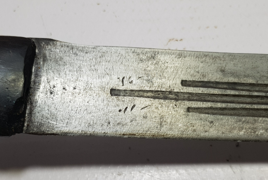 OSMANLI DÖNEMİ ÇİFTE BURSA DAMGALI REMZI USTA YAPIMI ÇOK NADİR BURSA KAMASI