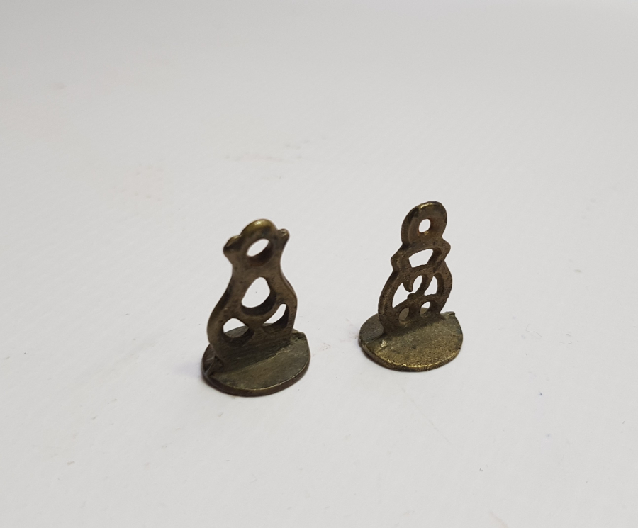 OSMANLI DÖNEMİ İKİ ADET ŞAHIS MÜHRÜ