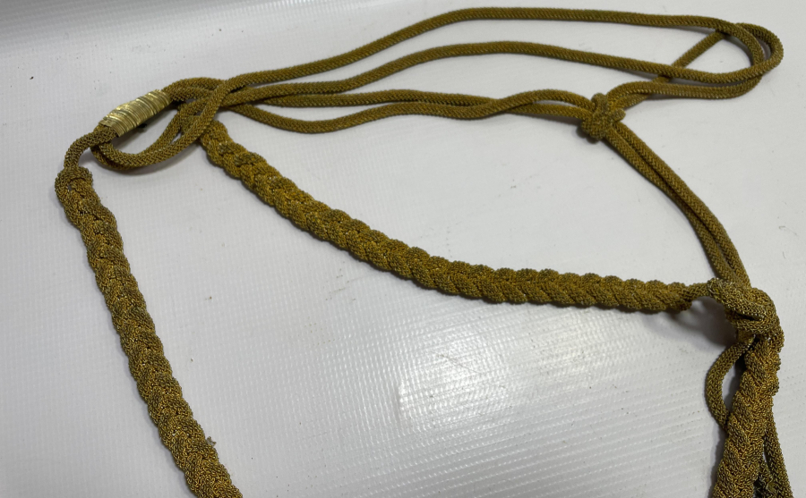 OSMANLI DÖNEMİ SIRMA İŞÇİLİKLİ YAVER KORDONU