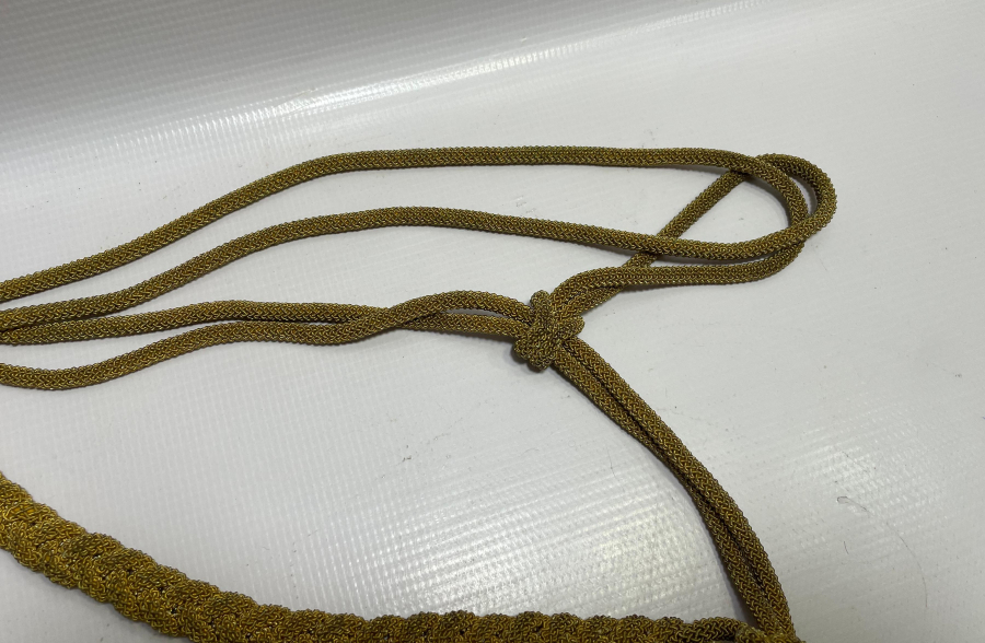 OSMANLI DÖNEMİ SIRMA İŞÇİLİKLİ YAVER KORDONU