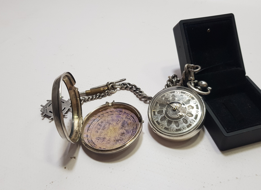 1800 BAŞLARI İNGİLİZ PRİOR CEP SAATİ