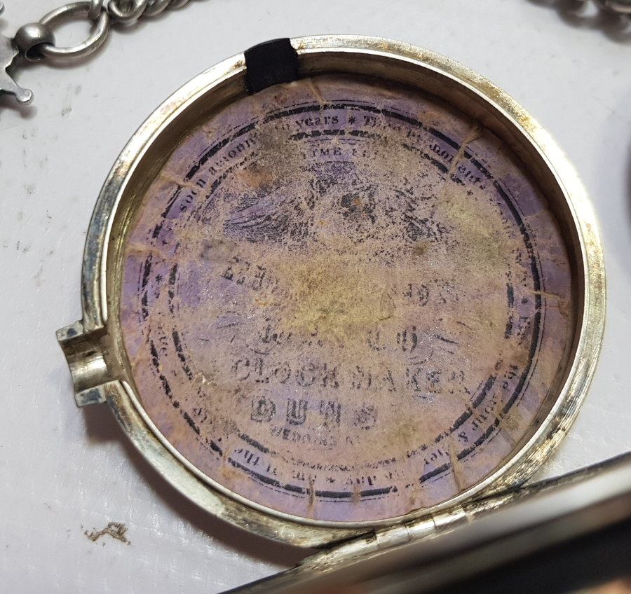 1800 BAŞLARI İNGİLİZ PRİOR CEP SAATİ