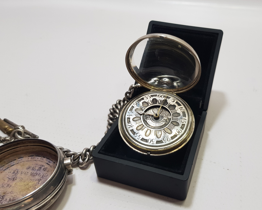 1800 BAŞLARI İNGİLİZ PRİOR CEP SAATİ