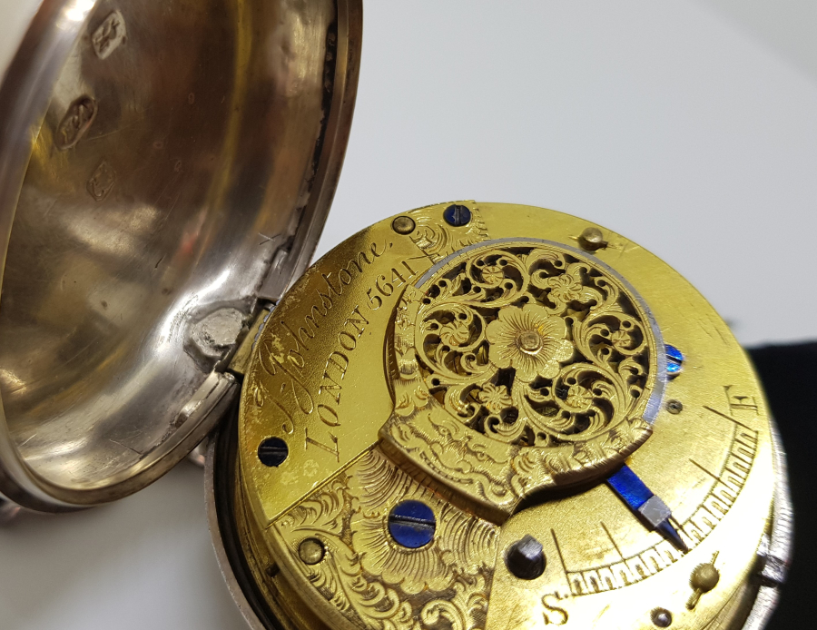 1800 BAŞLARI İNGİLİZ PRİOR CEP SAATİ