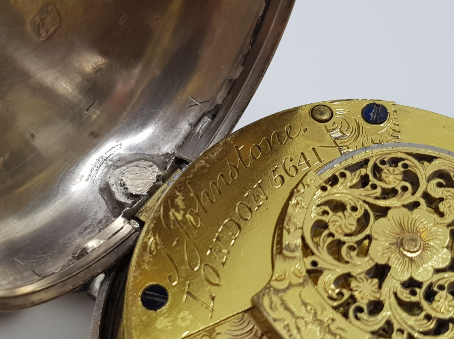 1800 BAŞLARI İNGİLİZ PRİOR CEP SAATİ