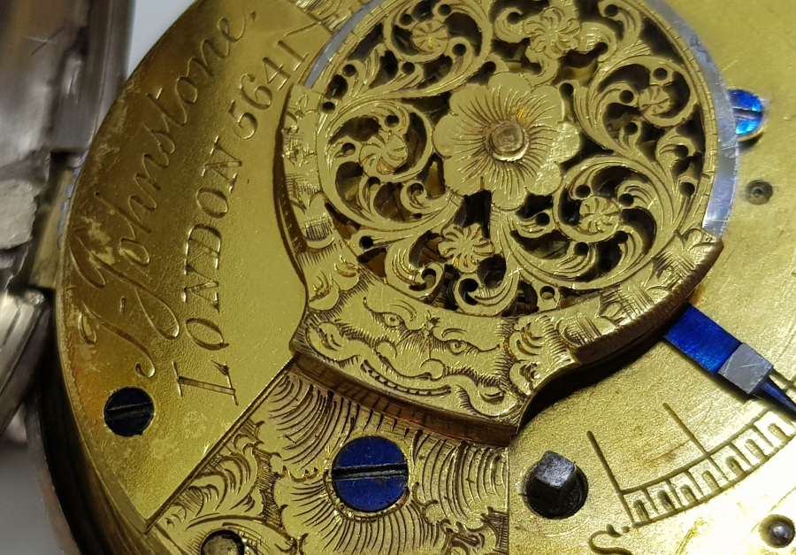 1800 BAŞLARI İNGİLİZ PRİOR CEP SAATİ