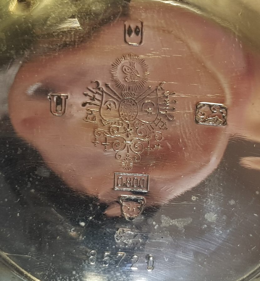 ORJİNAL KÖSTEĞİ İLE GÜMÜŞ KASA OSMANLI DÖNEMİ DENT LONDON CEP SAATİ