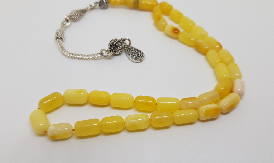 ÖZEL YAPIM DAMLA KEHRİBAR TESPİH