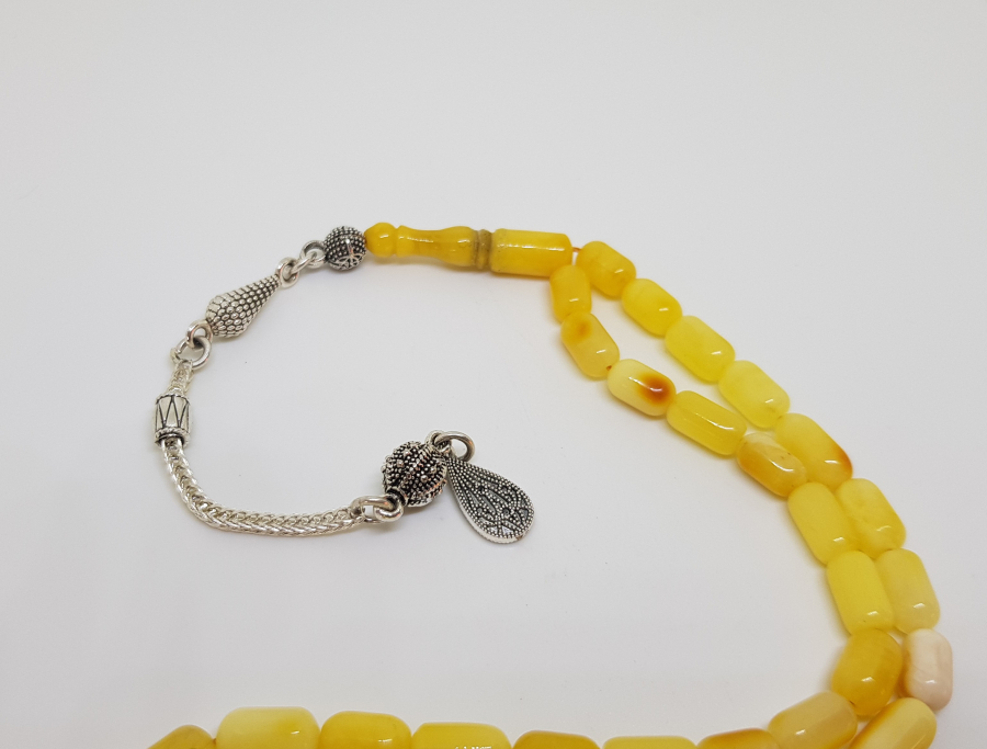 ÖZEL YAPIM DAMLA KEHRİBAR TESPİH