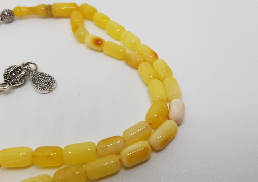 ÖZEL YAPIM DAMLA KEHRİBAR TESPİH