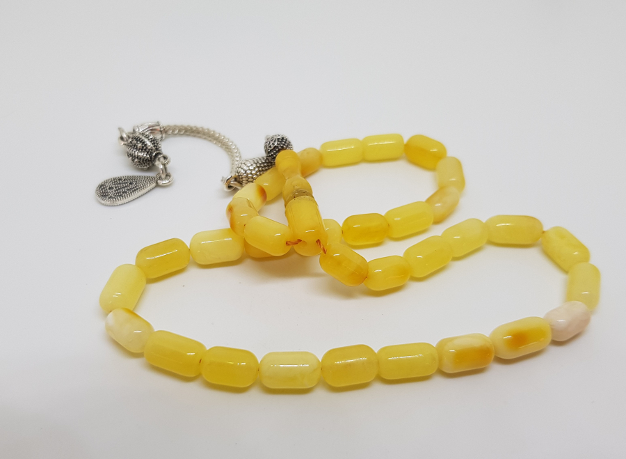 ÖZEL YAPIM DAMLA KEHRİBAR TESPİH