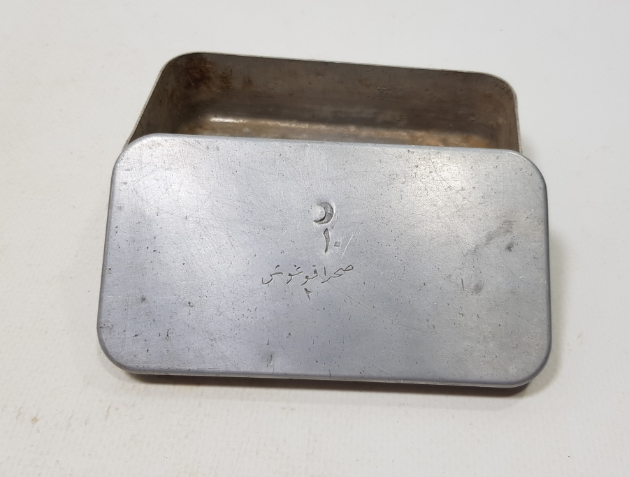 1. DÜNYA SAVAŞI DÖNEMİ 10. SAHRA KOĞUŞU YAZILI ÇOK NADİR TIBBİ ALET KUTUSU