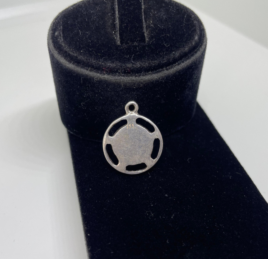 AKİK TAŞLI GÜMÜŞ KOLYE UCU