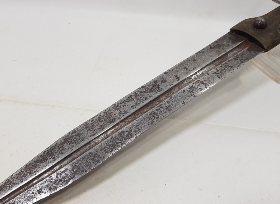 OSMANLI DÖNEMİ DEV BOYDA BOYNUZ SAPLI ÇERKES KAMASI