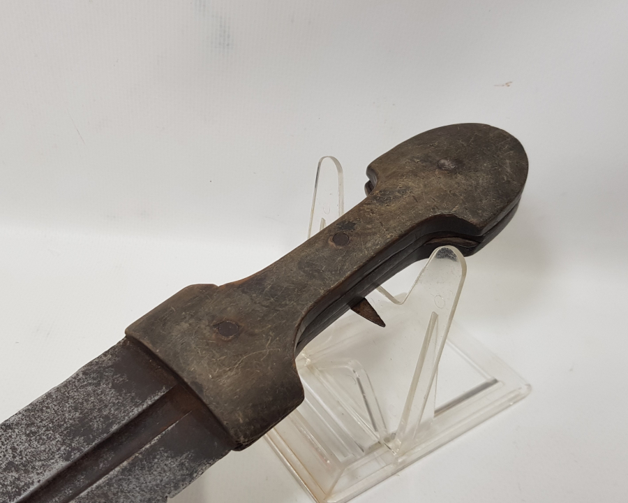 OSMANLI DÖNEMİ DEV BOYDA BOYNUZ SAPLI ÇERKES KAMASI